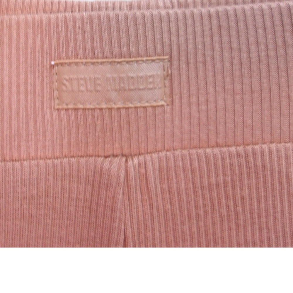 Steve Madden Womens Proline Ribbed Cropped Wide Leg Pants, XL‎ / #9183 - Picture 3 of 5